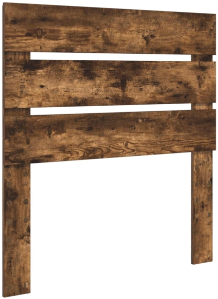 vidaXL Aufbewahrungsbett Geräucherte Eiche 100x200 cm Holzwerkstoff 3411921 Bild 6
