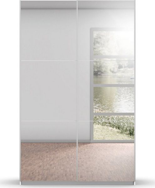 rauch Schwebetürenschrank Kleiderschrank Schrank Garderobe REFLECT inkl. praktischer Innenausstattung mit 2 Stoffboxen MADE IN GERMANY Bild 3