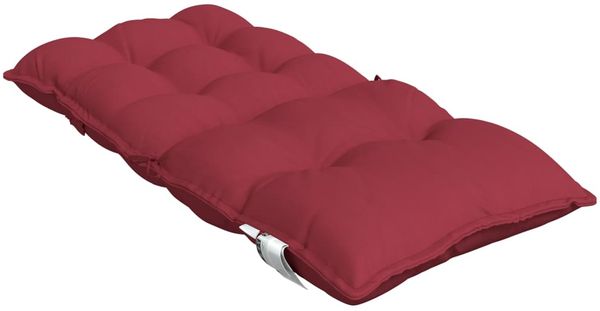 vidaXL Niedriglehner-Auflagen 2 Stk. Weinrot Oxford-Gewebe 377698 Bild 6