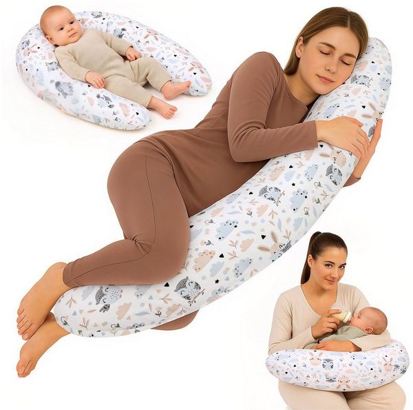 Totsy Baby Stillkissen Stillkissen XXL Schwangerschaftskissen - Pregnancy Body Pillow