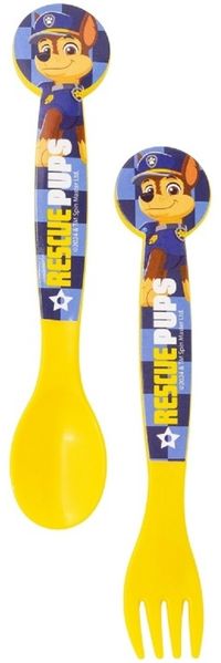 Paw Patrol Kinderbesteck Löffel und Gabel für Kinder