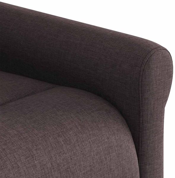 vidaXL Massagesessel Dunkelbraun Stoff 4015651 Bild 9
