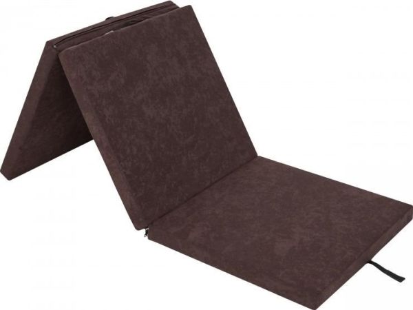 Hobbygarden Matratze für Wickelauflage - L - dunkelbraun