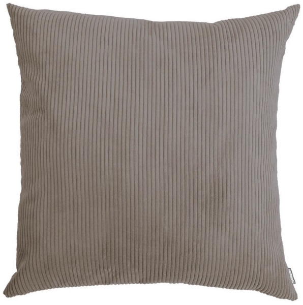 mokebo Sofakissen Das Anschmiegsame, (aus Cordstoff), auch als XXL Couchkissen, Riesenkissen oder Dekokissen in Taupe
