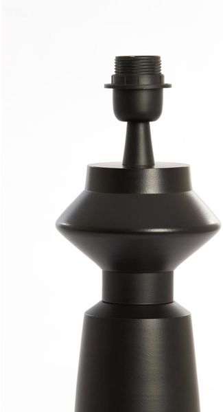 Tischleuchte Lampenfuß ILVAR von Light & Living Ø16x57 cm Lampe matt schwarz