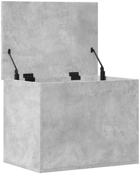 vidaXL Truhe Betongrau 60x42x46 cm Holzwerkstoff 840656 Bild 7