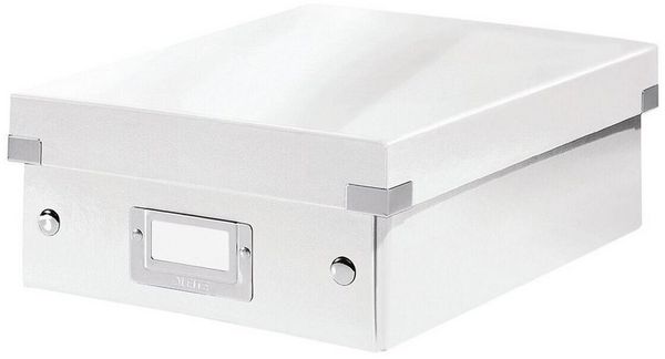 Leitz Organisationsbox Click & Store klein weiß