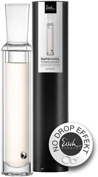 Eisch Rapid Cool Kühldekanter in Geschenkröhre