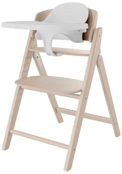 Cybex Click & Fold 3-in-1 Hochstuhl (inkl. Babyset und Tablet) All Natural Bild 2