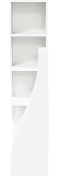 vidaXL Eckschrank Weiß 32 x 32 x 140 cm Holzwerkstoff 889875 Bild 4