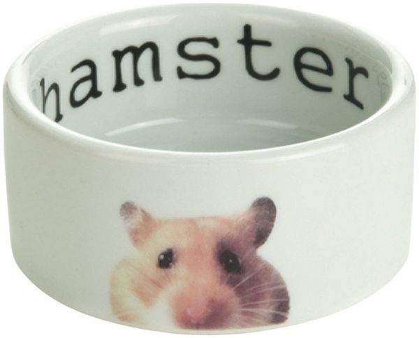 Beeztees Futternapf Hamster-Napf Snapshot Keramik