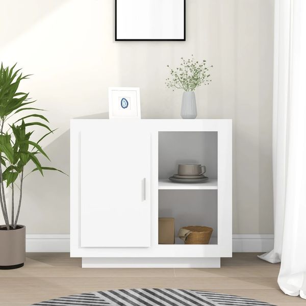 vidaXL Sideboard Weiß 80x40x75 cm 811826