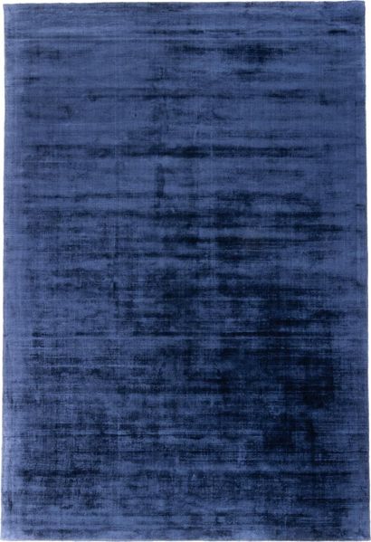 Viskose Teppich »Chester« 140x70 cm - blau