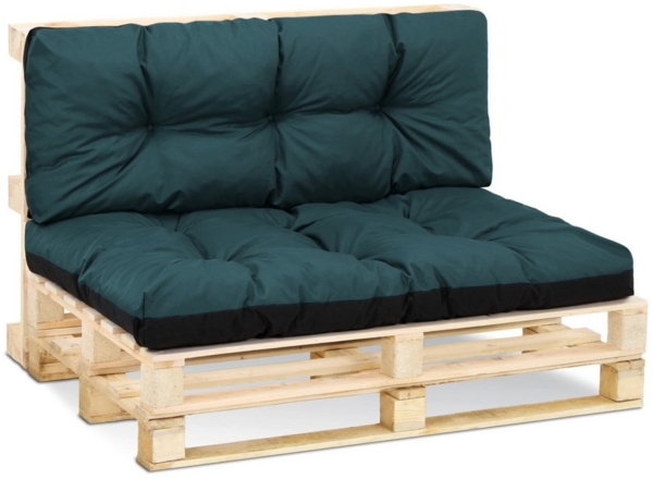 Amazinggirl Palettenkissen Palettenkissen Outdoor Waschbar - 40x120 cm Pallettensitzkissen