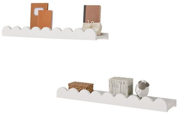 vertbaudet Wandregal Wandregale FESTON Kinderzimmer, 2er-Set