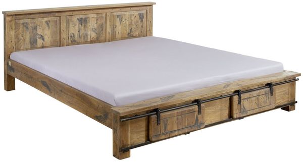 Bett Mango 180x200 natur lackiert RAILWAY #142