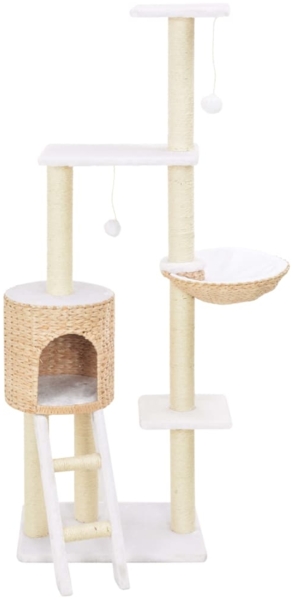 vidaXL Katzen-Kratzbaum Sisal Seegras 170737