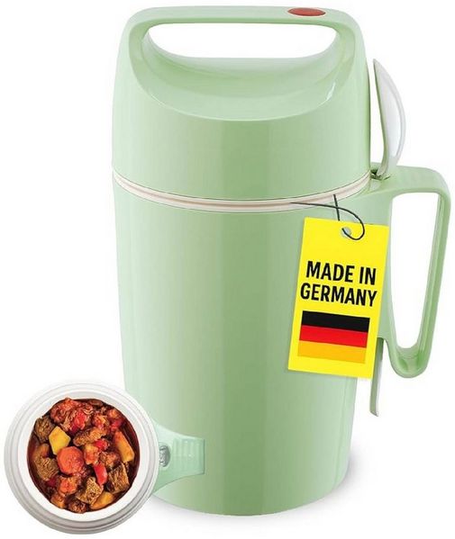 ROTPUNKT Isolierkanne DIRK 850, 0.85 l, isolierend, BPA-frei, phthalatfrei, inklusive Löffel
