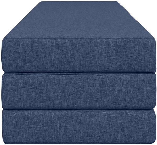 vidaXL Klappsofa Bett 200 x 67 x 45 cm Blau 900261 Bild 4