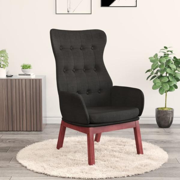 Relaxsessel Schwarz Stoff [341274]