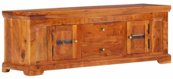 vidaXL TV-Schrank 119x30x40 cm Massivholz Akazie 247760