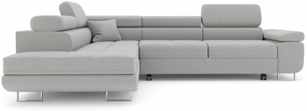 Stylefy Marokko Ecksofa DunkelGrün Velours KRONOS Links Bild 4