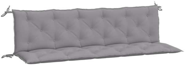 vidaXL Gartenbank-Auflagen 2 Stk. Grau 180x50x7 cm Oxford-Gewebe 361717