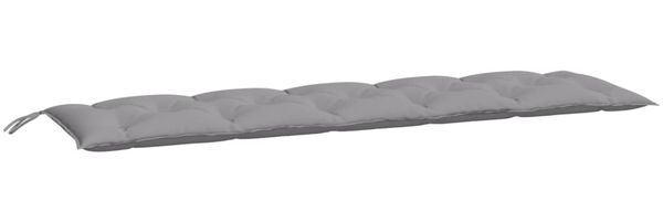 vidaXL Gartenbank-Auflagen 2 Stk. Grau 180x50x7 cm Oxford-Gewebe 361717 Bild 3