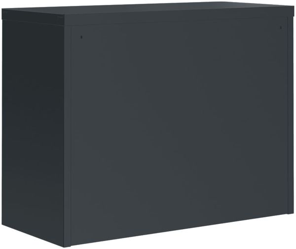 vidaXL Aktenschrank Anthrazit 90x40x70 cm Stahl 339723 Bild 6