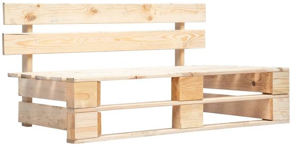 vidaXL 4-tlg. Paletten-Lounge-Set mit Kissen Imprägniertes Kiefernholz 3066752 Bild 2