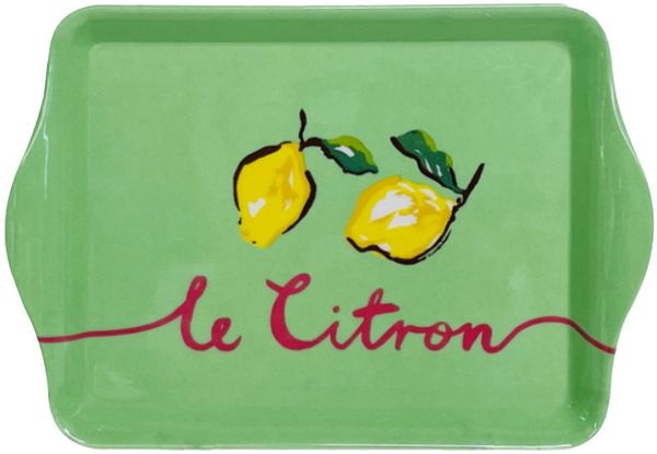 Ulster Weavers Tablett Summer Fruits, Melamin, (1-tlg, 1-teilig), kleines Serviertablett Küchentablett 21x14x2cm aus Melamin