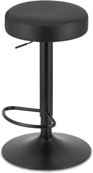 Best for Home Hocker Höhenverstellbarer Barhocker – modern, drehbar & stabil (Einzelstuhl, 1 St, 1), Höhenverstellbar, 360° drehbar, robustes Metallgestell