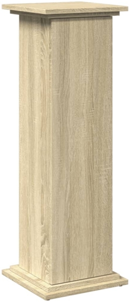 vidaXL Postament mit Stauraum, Holzwerkstoff, Sonoma Eiche, 31 x 30 x 90 cm