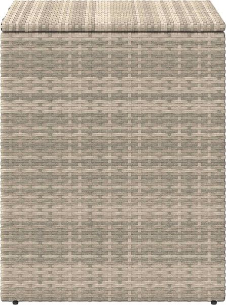 vidaXL Kissenbox Hellgrau 55 x 55 x 69 cm Poly-Rattan 42026743 Bild 6
