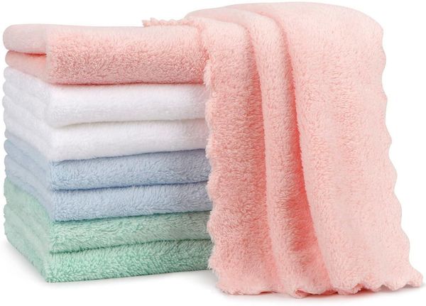 Orighty Spucktücher Korallenvlies Saugfähig Sanft Babyhaut 8er-Pack