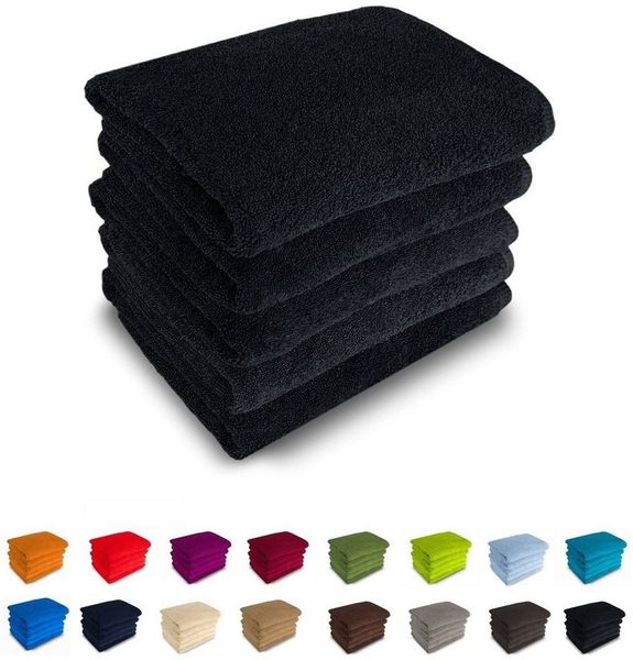 MatratzenL.A.B® Handtücher 500 g/m² Blauer Schwan®, 100% Baumwolle (einzeln verpackt, 1-St), zur Auswahl: 30x50 cm, 50x100, 70x140, 50x70, mit Aufhänger, 23 Farben