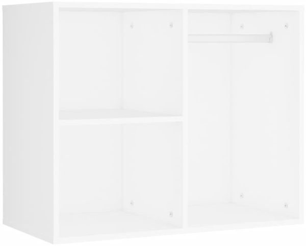 vidaXL LED-Schminktisch mit 2 Schränken Weiß Holzwerkstoff 3082026 Bild 10