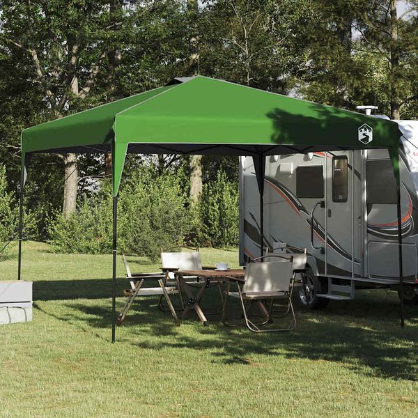 vidaXL Pavillon-Zelt Grün 290 x 290 x 251 cm Stoff 42007387