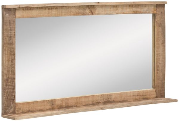 Wandspiegel Pune 124x65 aus Mangoholz