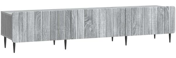 vidaXL TV-Schränk Graues Sonoma 147 x 34,5 x 32 cm Holzwerkstoff 894481