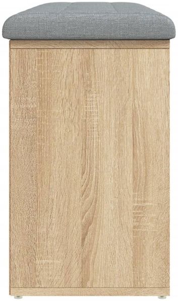 vidaXL Schuhbank Sonoma-Eiche 102x32x50 cm Holzwerkstoff 835112 Bild 8