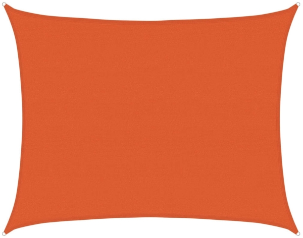 vidaXL Sonnensegel 160 g/m² Rechteckig Orange 6x7 m HDPE 311689