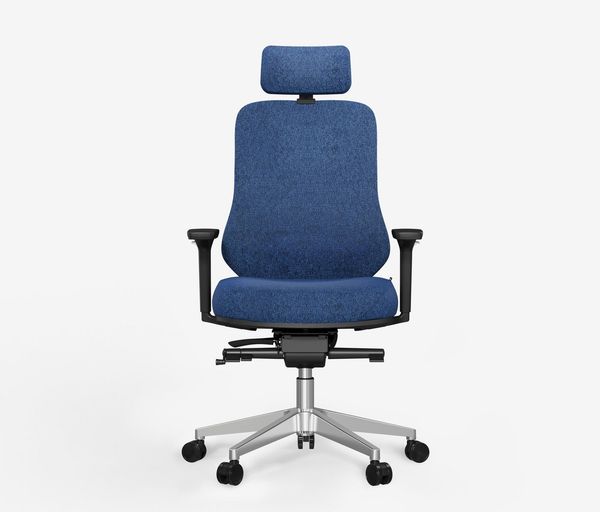 Ergolutions Bürostuhl ergonomisch SENTA Schreibtischstuhl, 7 Jahre Garantie / Sitzneigung / Schiebesitz / Lumbalstütze