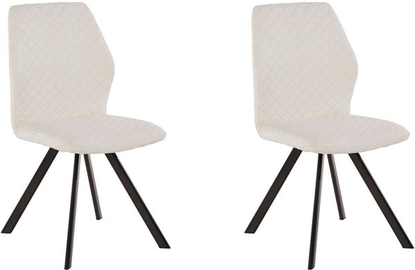 loft24 Esszimmerstuhl Inez (2er-Set), Kunstleder Bezug erhältlich in weiteren Farbvarianten, Sitzhöhe 47 cm
