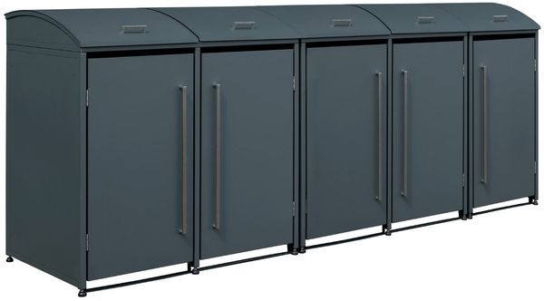 Westmann Metall Mülltonnenbox Moderna 5 | 5x240 L Bild 3
