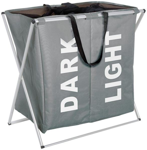 Wenko Wäschesammler Duo Wäschekorb, 120 l