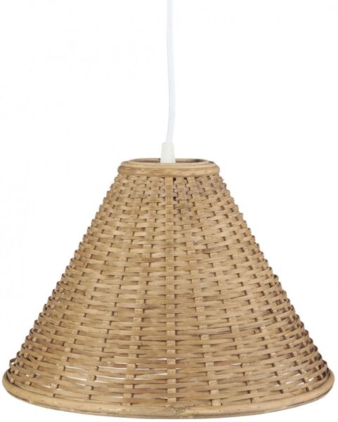 Ib Laursen - Hängelampe Pendelleuchte Deckenlampe Lampe D 30cm Bambus 38032-14