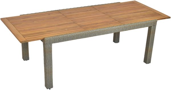 Gartentisch, ausziehbar, 180 (240) x 100 cm
