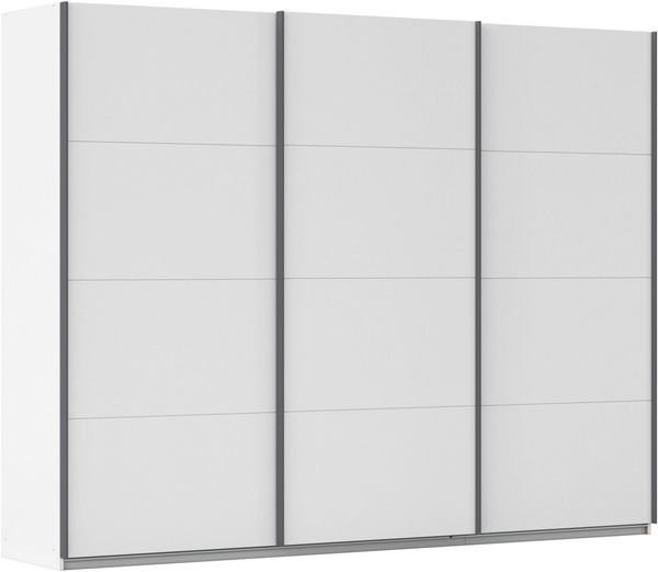 OTTO home Schwebetürenschrank Kleiderschrank Schrank Garderobe AGORDO mit Dekor- oder Hochglanzfront (Breiten 203/271/315/360 cm in drei Griff-Farben - NEU: Farbe SCHWARZ) durchdachte Innenausstattung, in 4 Breiten und 2 Höhen MADE IN GERMANY