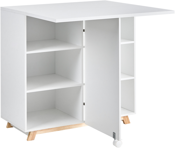 Sekretär FLOMOT Weiß 80 cm 40 80 cm klappbar